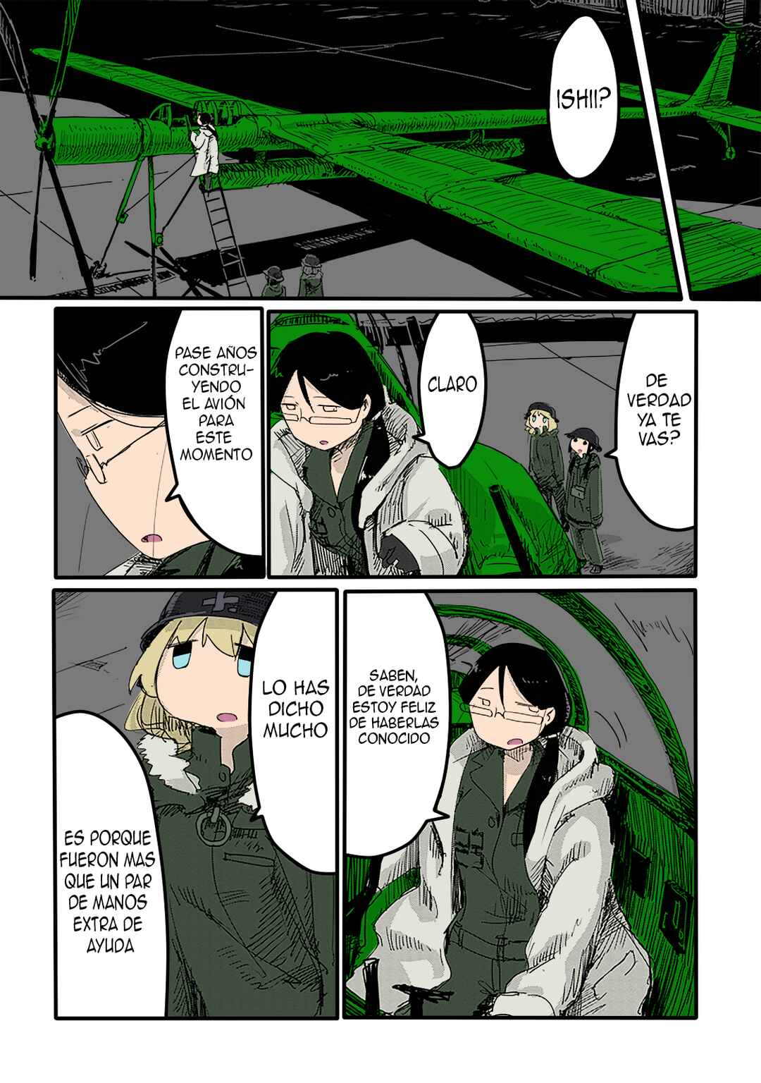 Shoujo Shuumatsu Ryokou (Fan Colored) Chapter 14 - Page 6