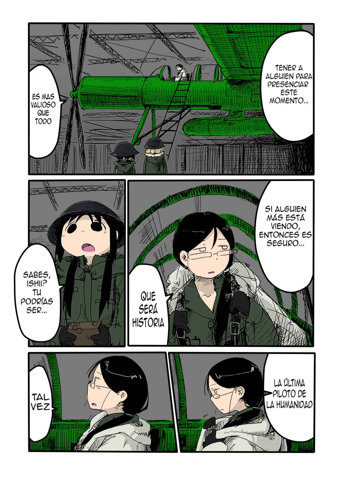 Shoujo Shuumatsu Ryokou (Fan Colored) Chapter 14 - Page 7