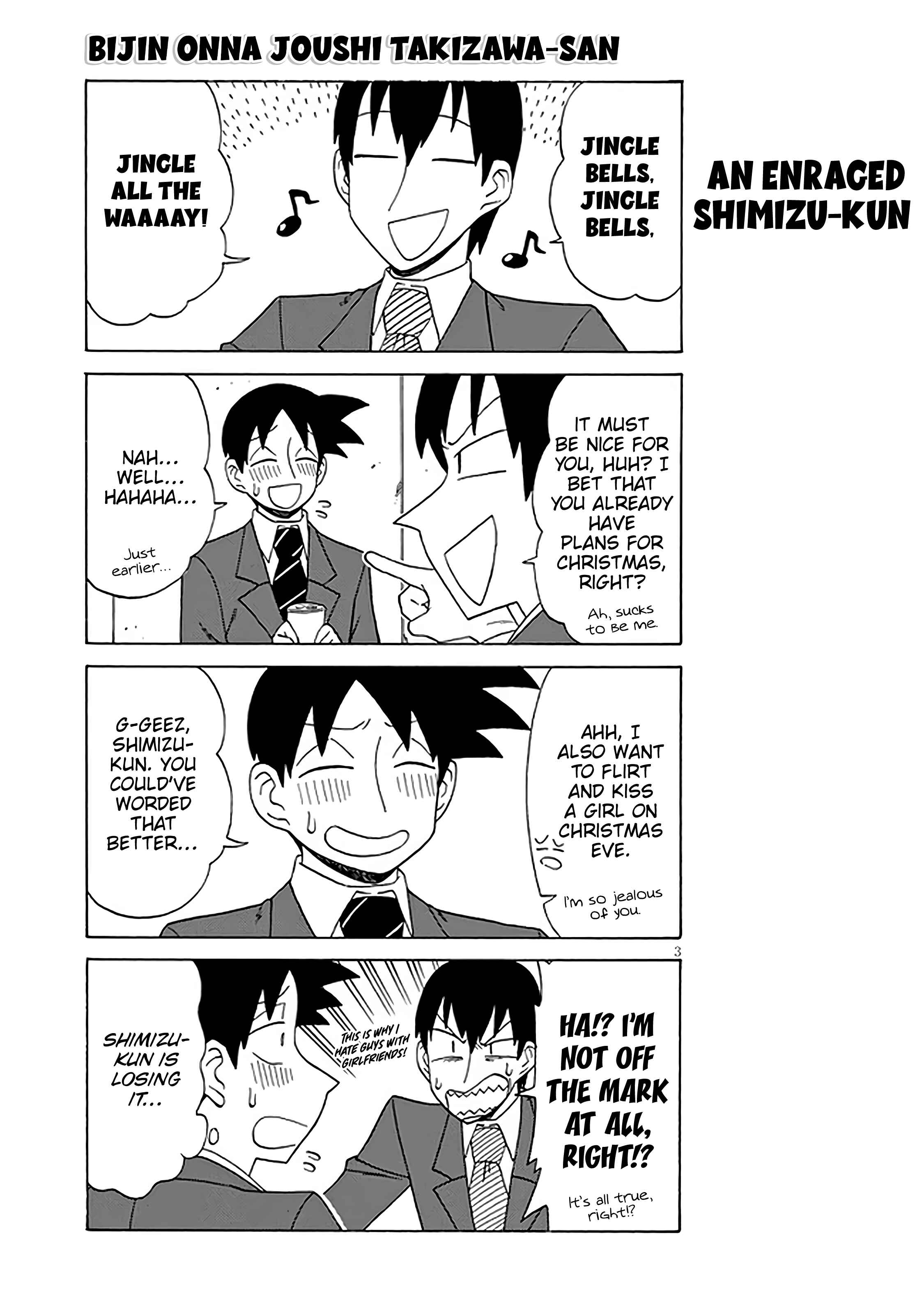 Bijin Onna Joushi Takizawa-san Chapter 128 - Page 3