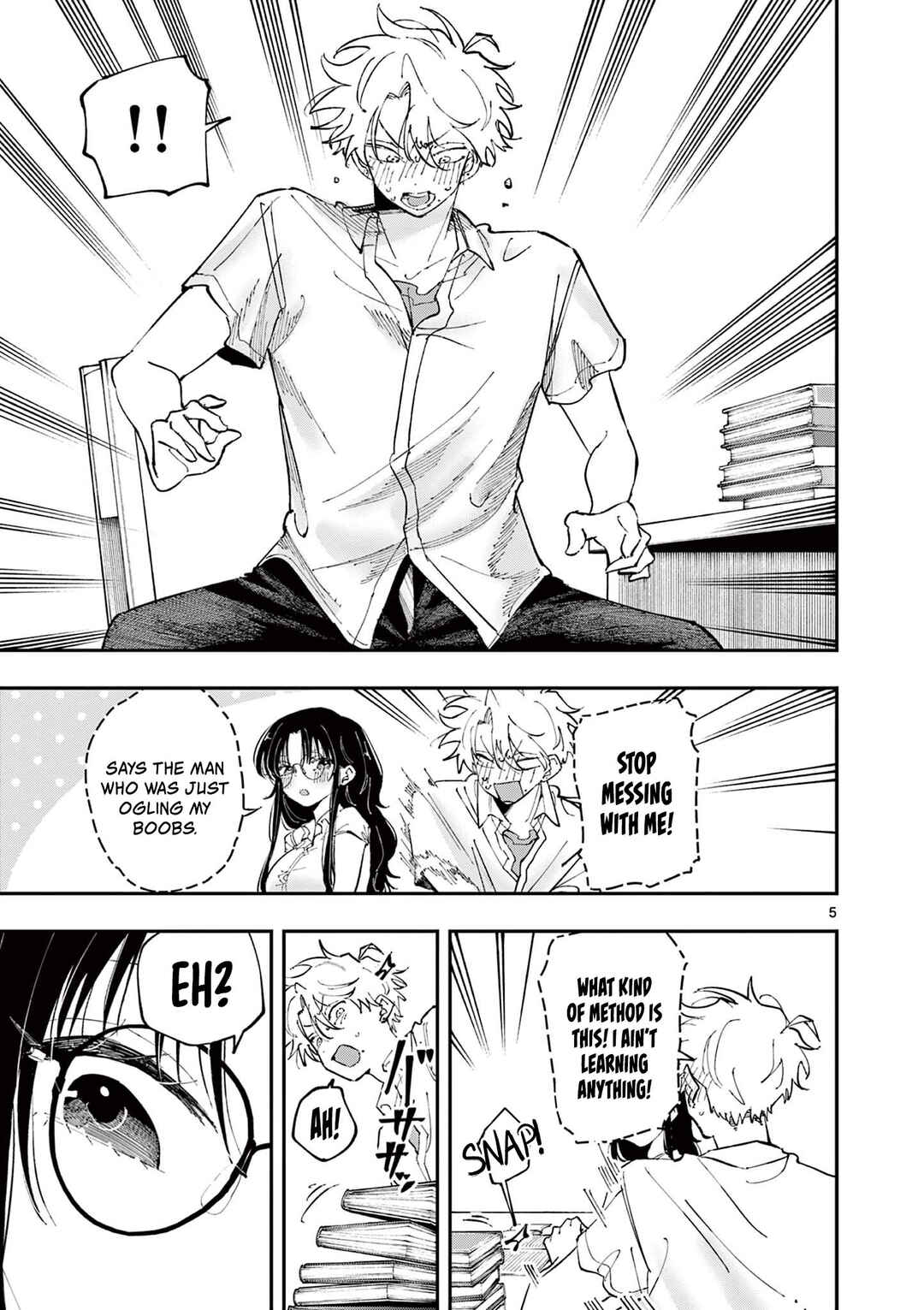 Tonari no Seki no Yatsu ga Souiu Me de Mitekuru Chapter 38 - Page 5