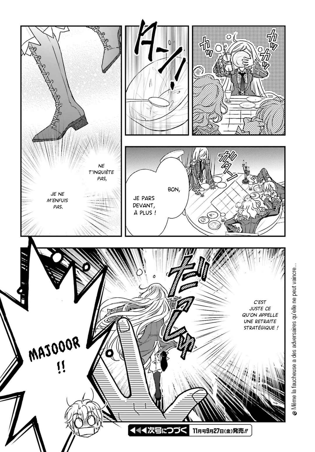 Shinigami ni Sodaterareta Shoujo wa Shikkoku no Tsurugi o Mune ni Idaku Chapter 48 - Page 18