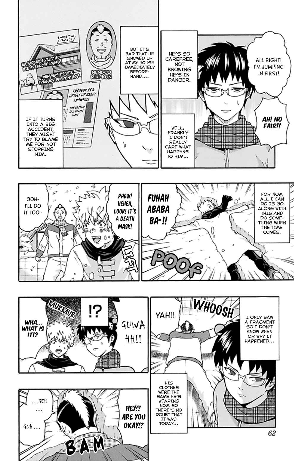 The Disastrous Life of Saiki K. Chapter 132 - Page 9