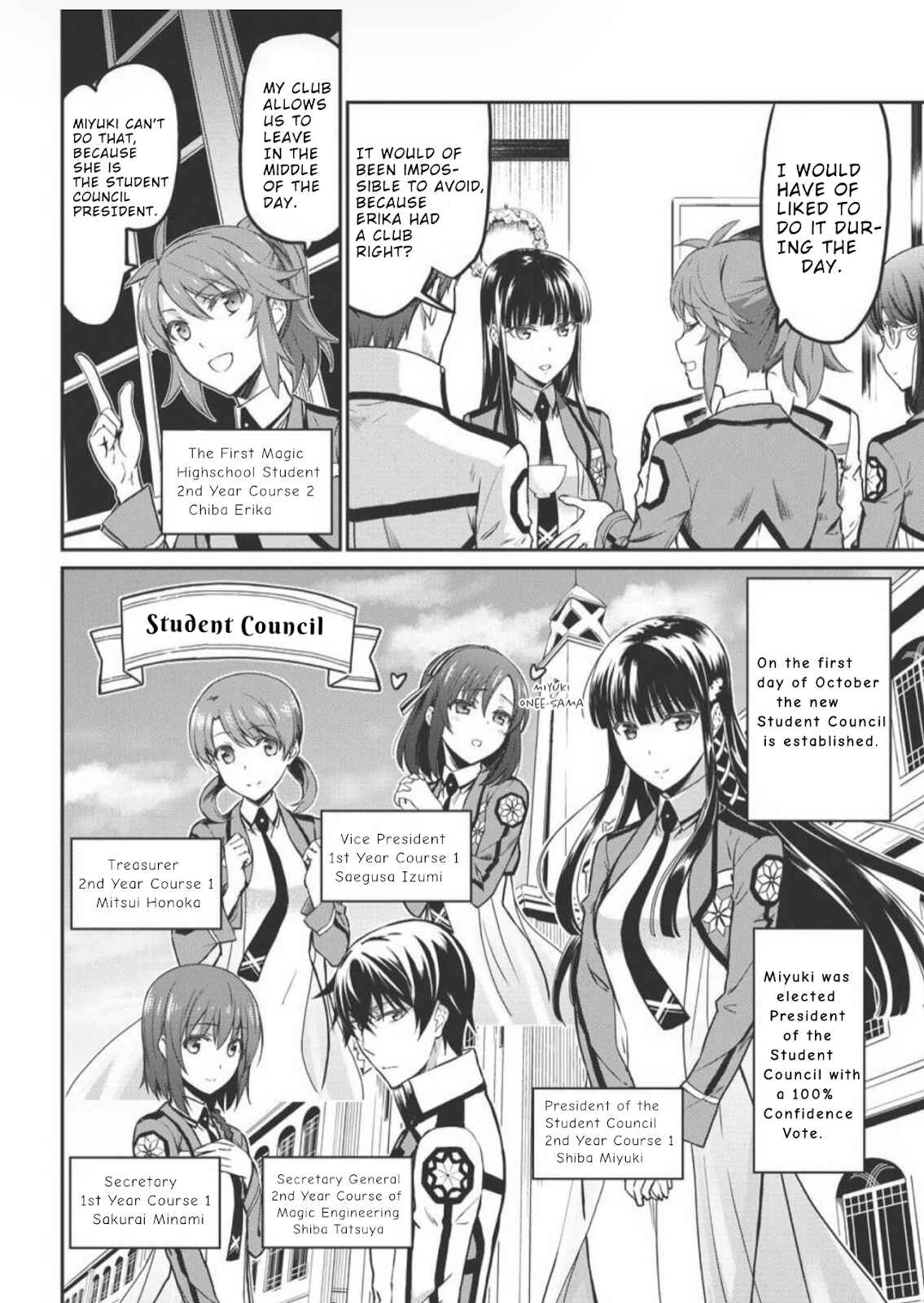 Mahouka Koukou no Rettousei - Yotsuba Keishou-hen Chapter 1 - Page 3