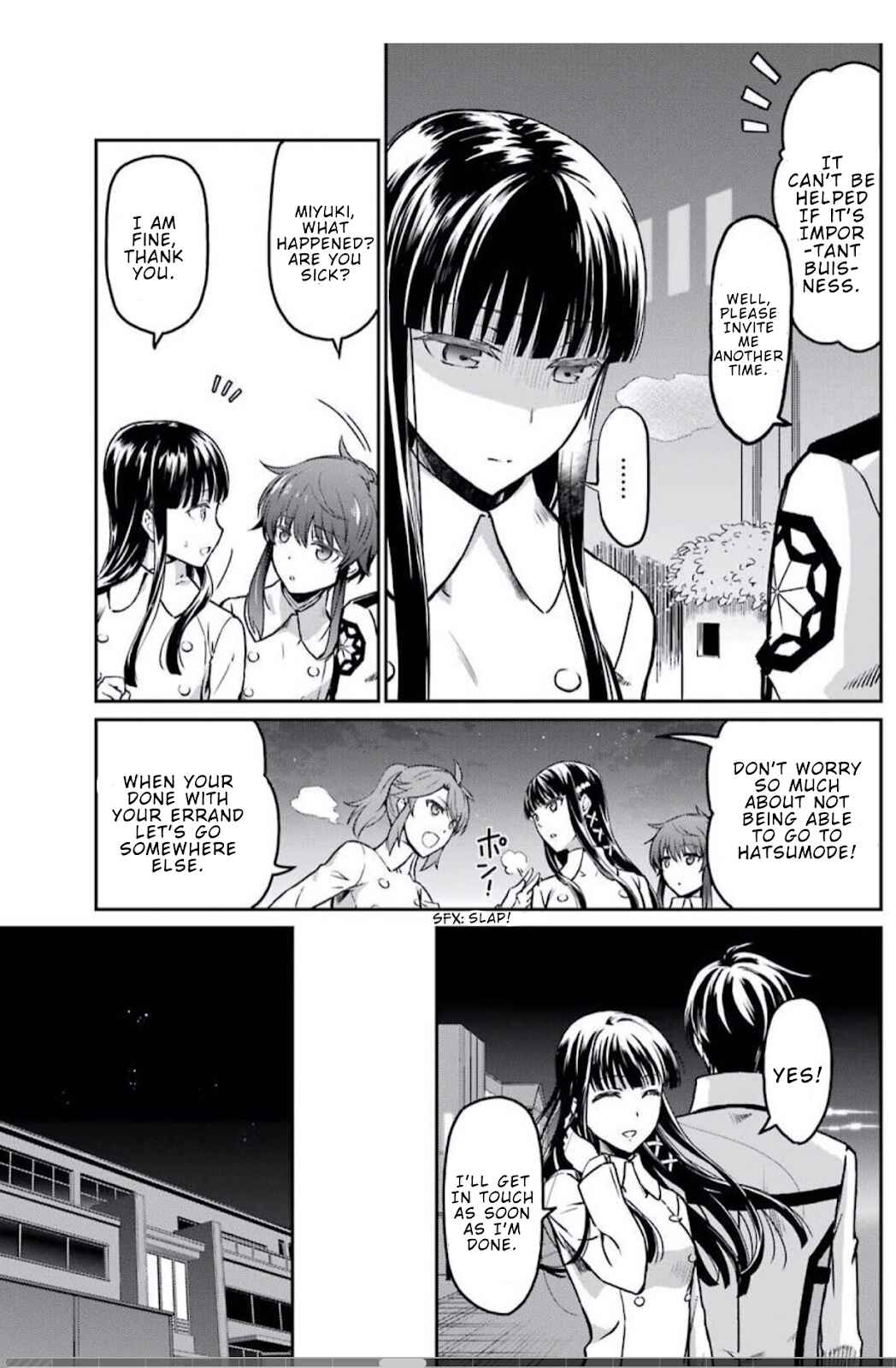 Mahouka Koukou no Rettousei - Yotsuba Keishou-hen Chapter 1 - Page 8