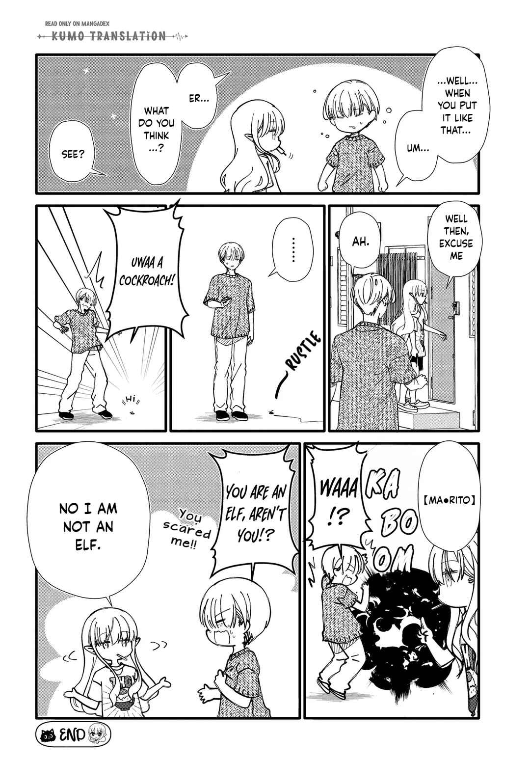 Elf-ppoi Hana-san no Tekitou na Apartment-gurashi Chapter 1 - Page 7