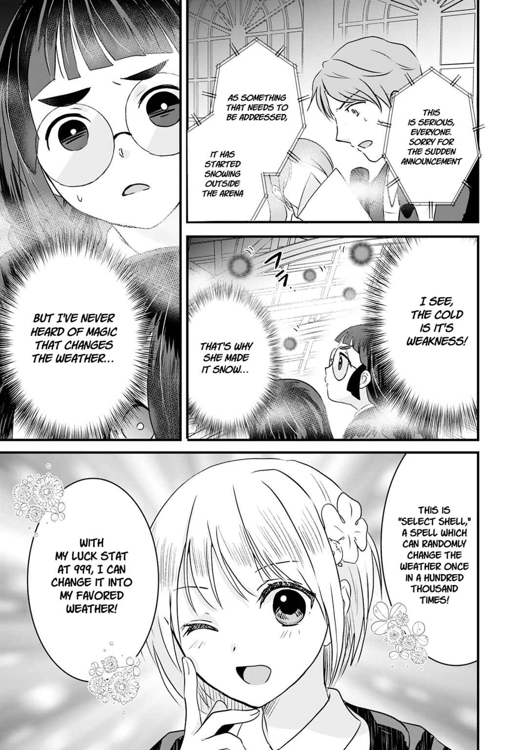 Koun-chi 999 no Watashi, Sokushi Mahou ga Zettai ni Seikou suru no de Sekai Saikyou desu: Mahou-chi 1 de Tsuihousaremashita ga, Kakuritsu Cheat de Moriagaru Chapter 15 - Page 27