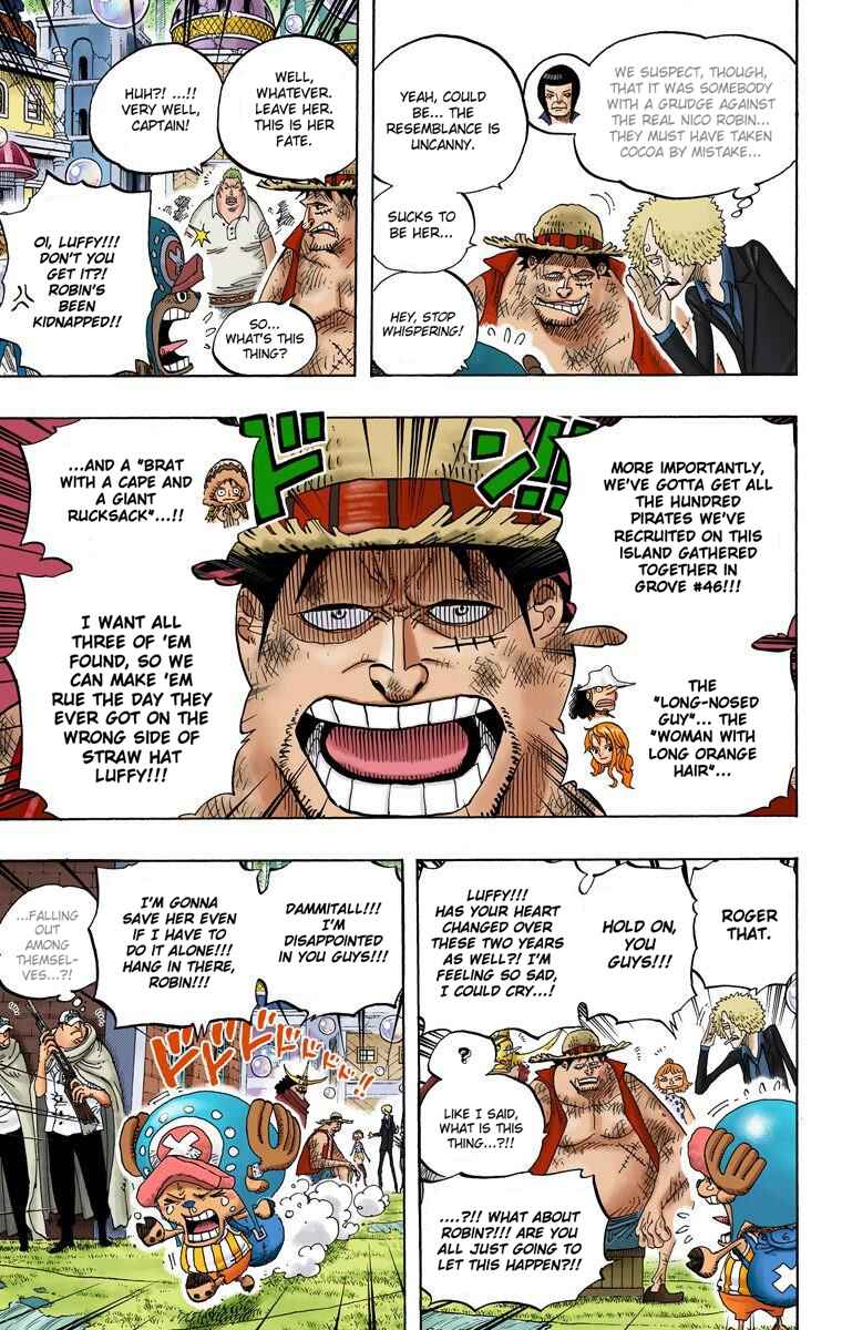 One Piece (Official Colored) Chapter 599 - Page 13