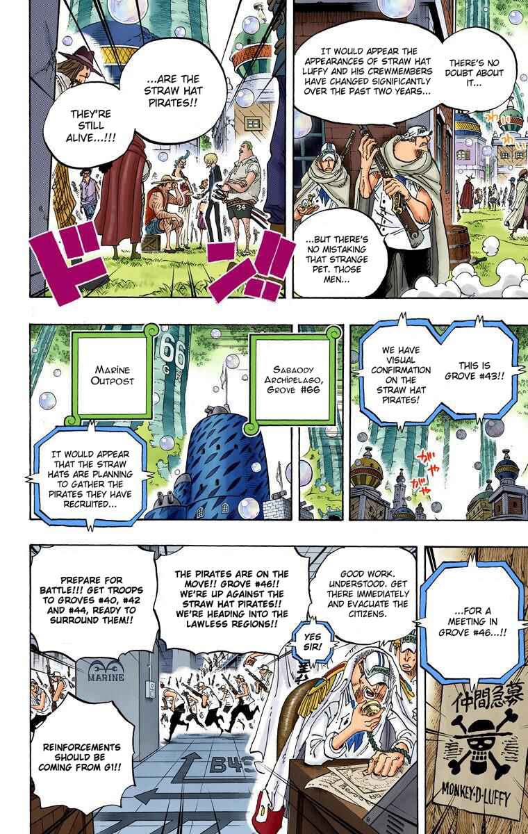 One Piece (Official Colored) Chapter 599 - Page 14