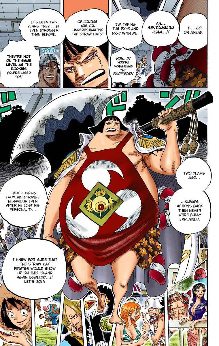 One Piece (Official Colored) Chapter 599 - Page 15