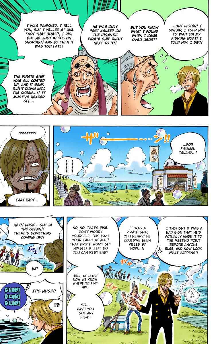 One Piece (Official Colored) Chapter 599 - Page 17