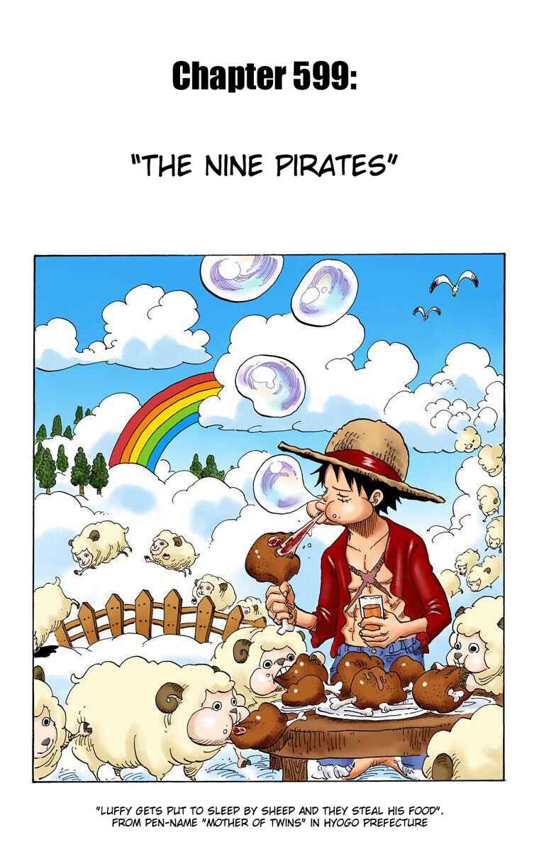 One Piece (Official Colored) Chapter 599 - Page 2