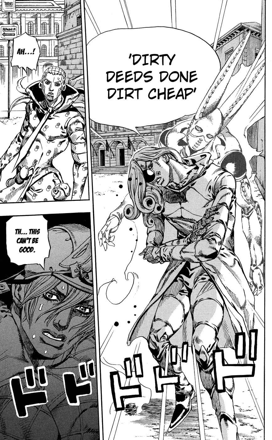 JoJo no Kimyou na Bouken: Part 7 - Steel Ball Run Chapter 69 - Page 11