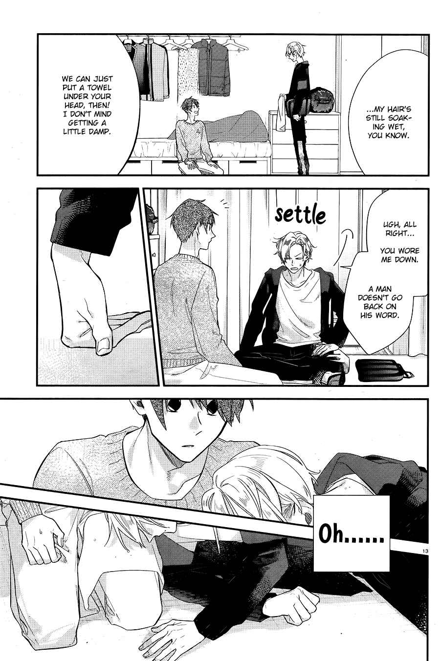 Hirano to Kagiura Chapter 7 - Page 14