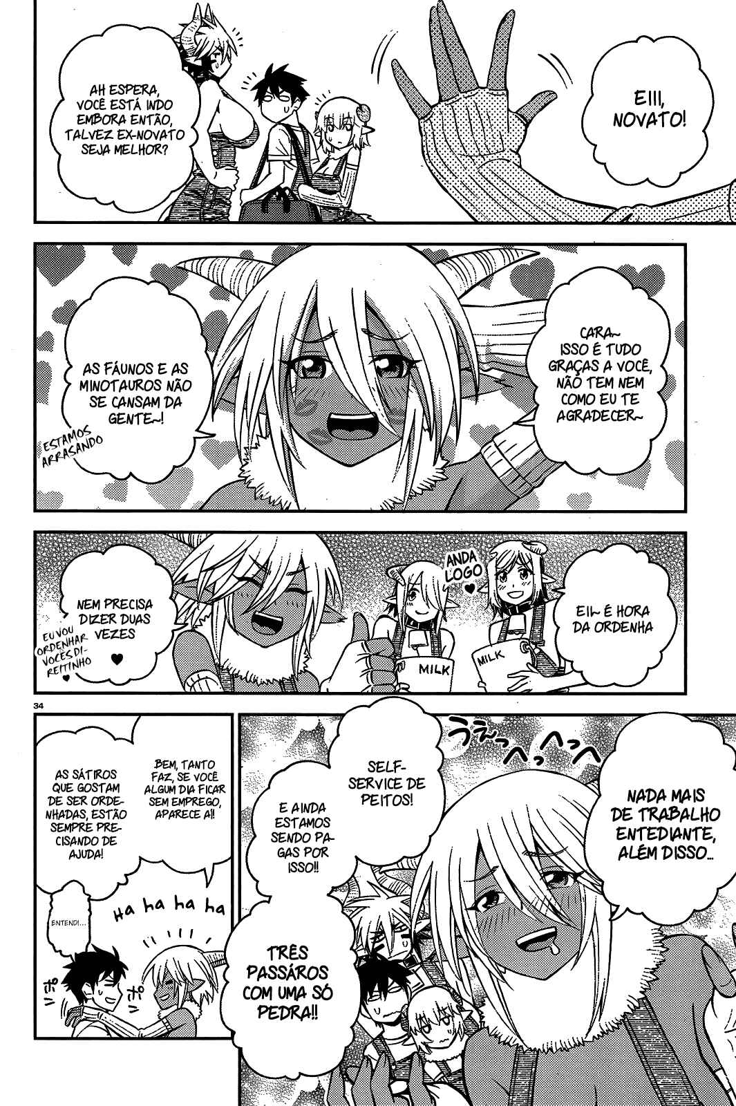 Monster Musume no Iru Nichijou Chapter 59 - Page 35