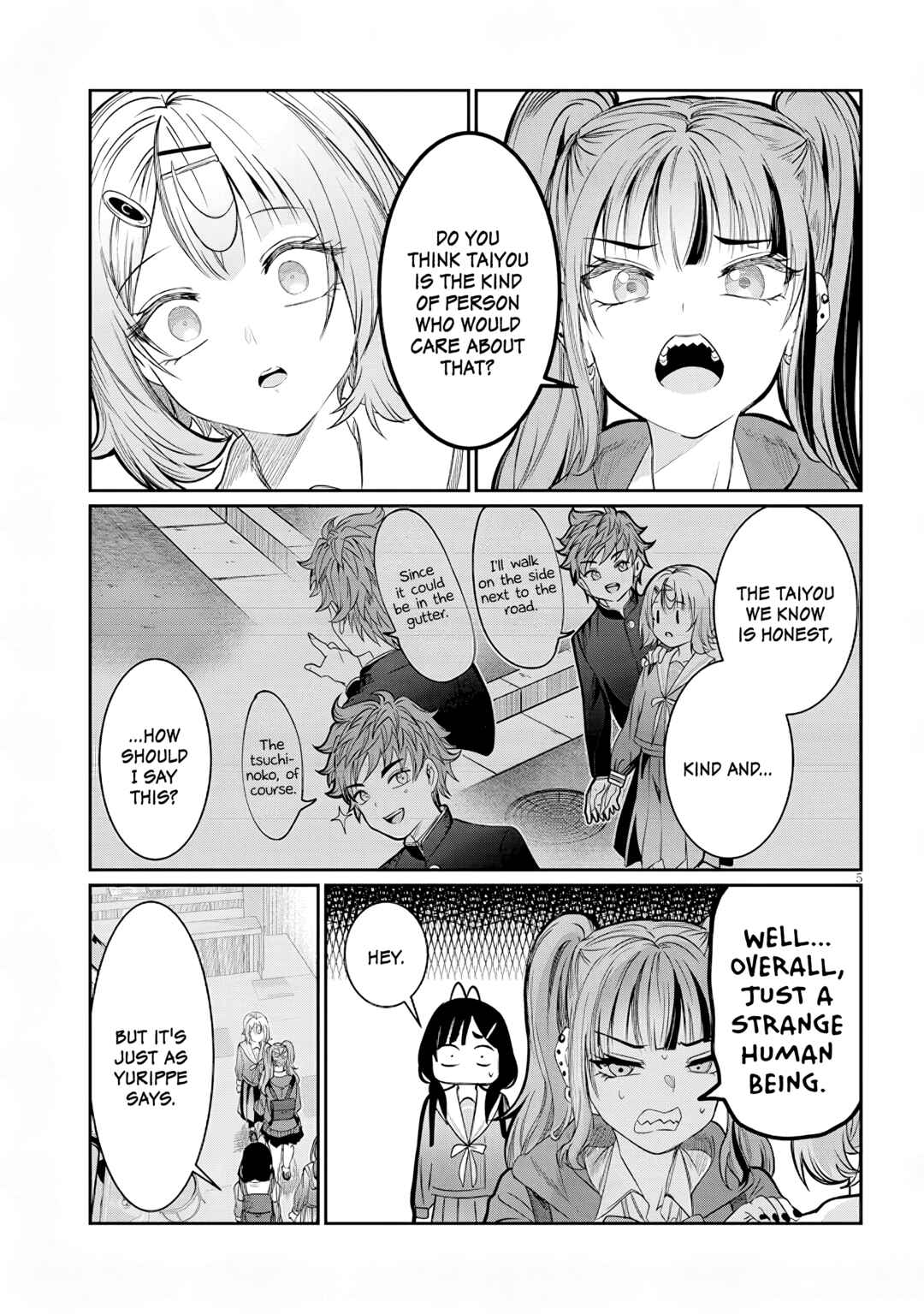 Kimi wa Yakamashi Tojite yo Kuchi wo! Chapter 46 - Page 5