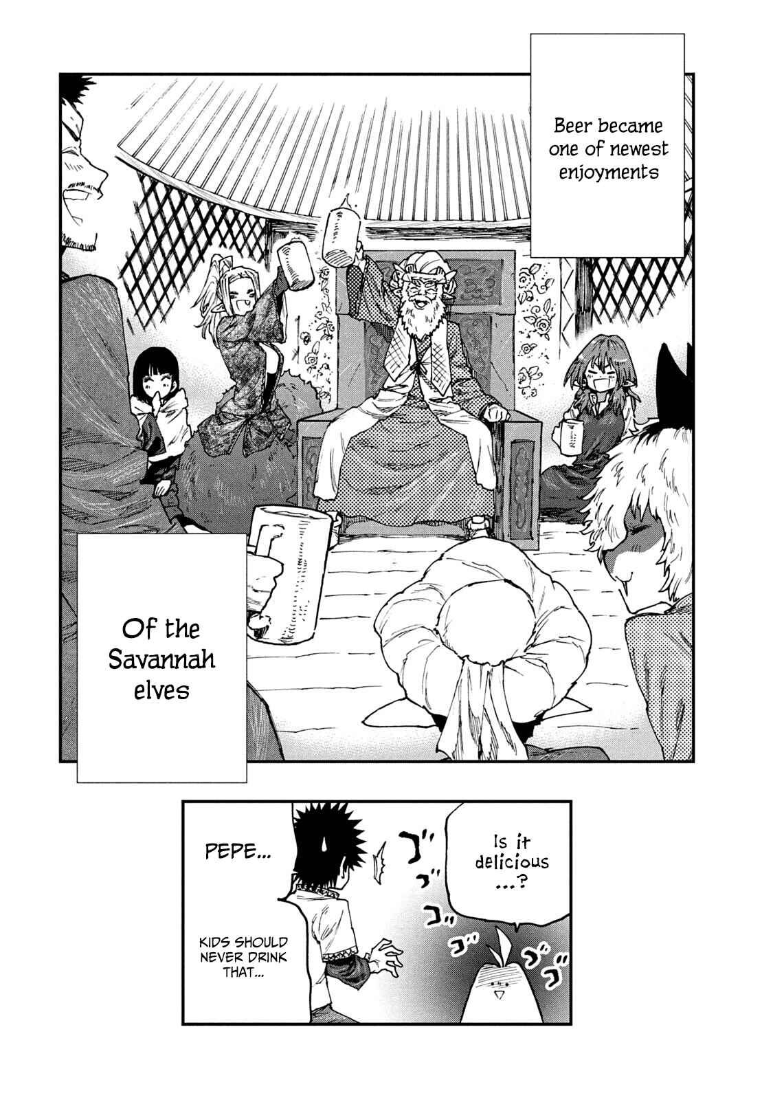 Mazumeshi Elf to Yuuboku gurashi Chapter 55 - Page 20