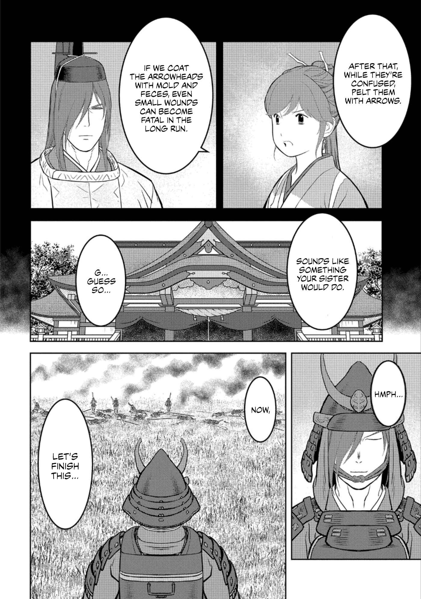Sengoku Komachi Kuroutan Chapter 46 - Page 16