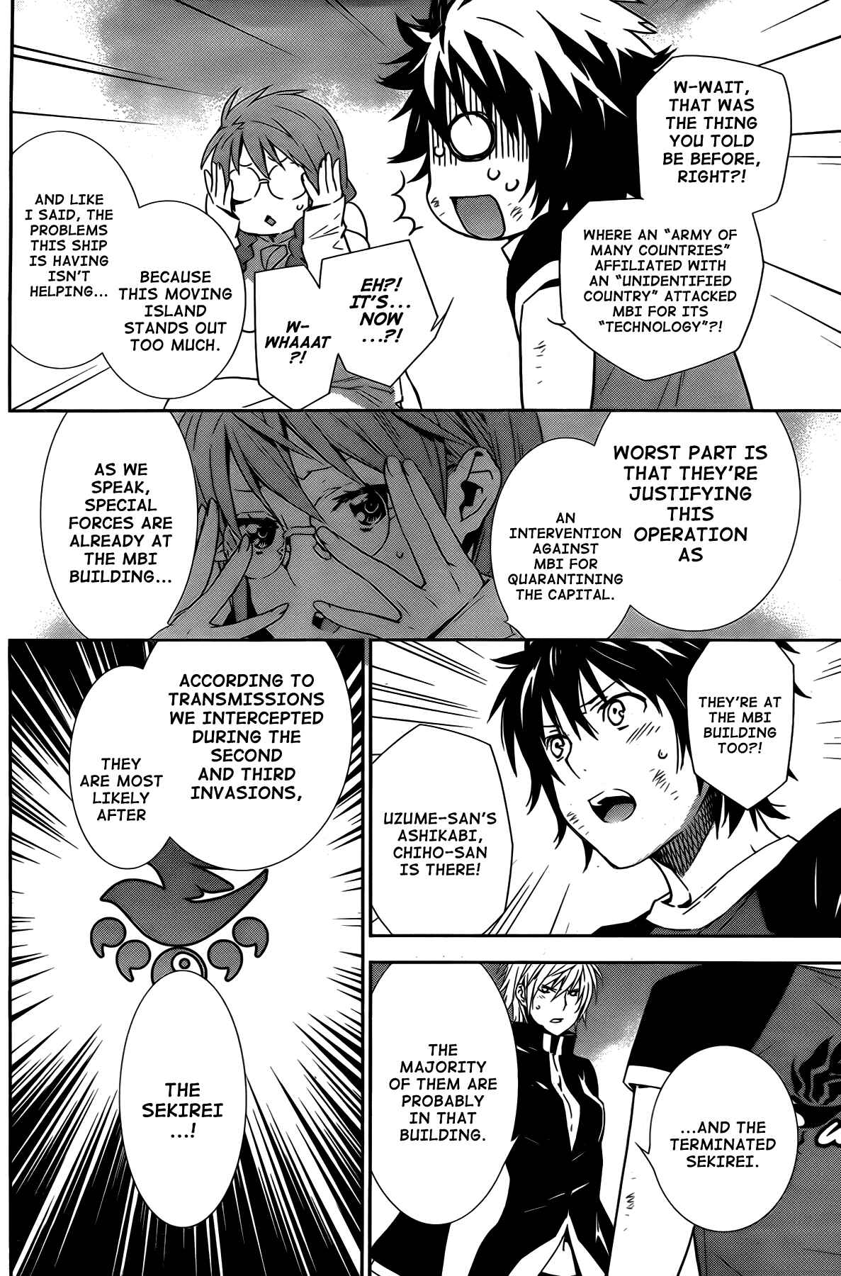 Sekirei Chapter 164 - Page 8