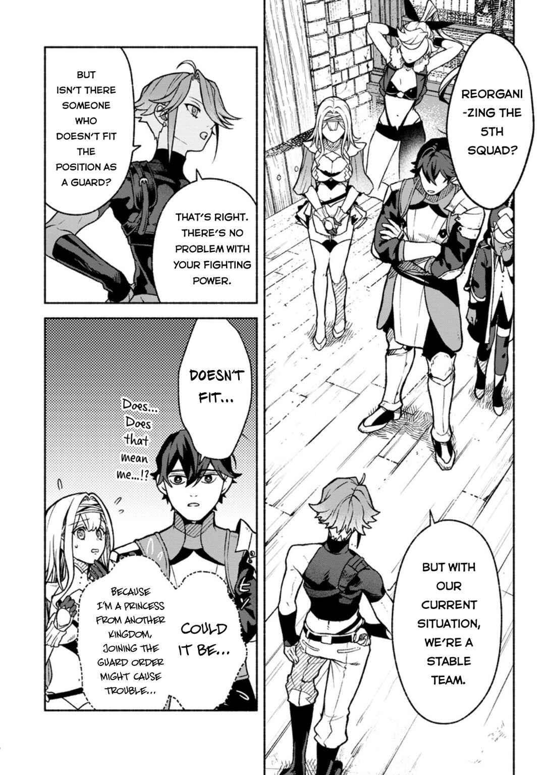Sono Monban, Saikyou ni Tsuki: Tsuihou Sareta Bougyoryoku 9999 no Senshi, Outo no Monban to shite Musou Suru Chapter 40 - Page 17