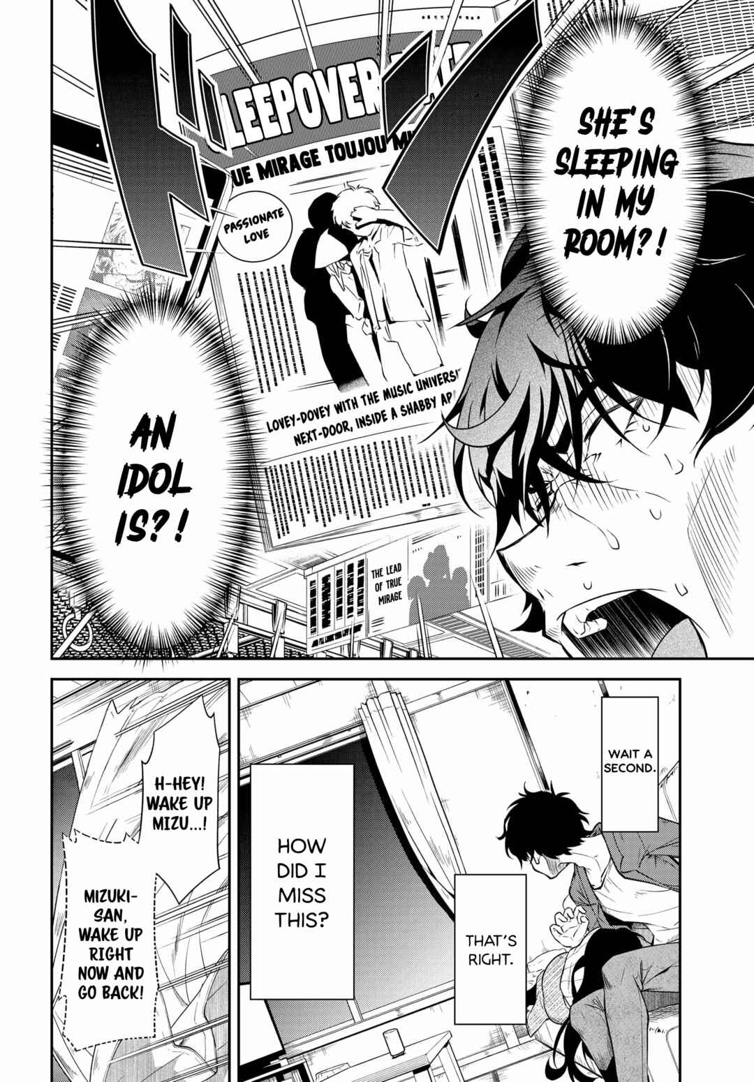 Kokumin-teki Idol ni natta Osana-Najimi ga Boro-Apart ni Sunderu Ore no Tonari ni Hikkoshitekita Ken Chapter 1.1 - Page 37
