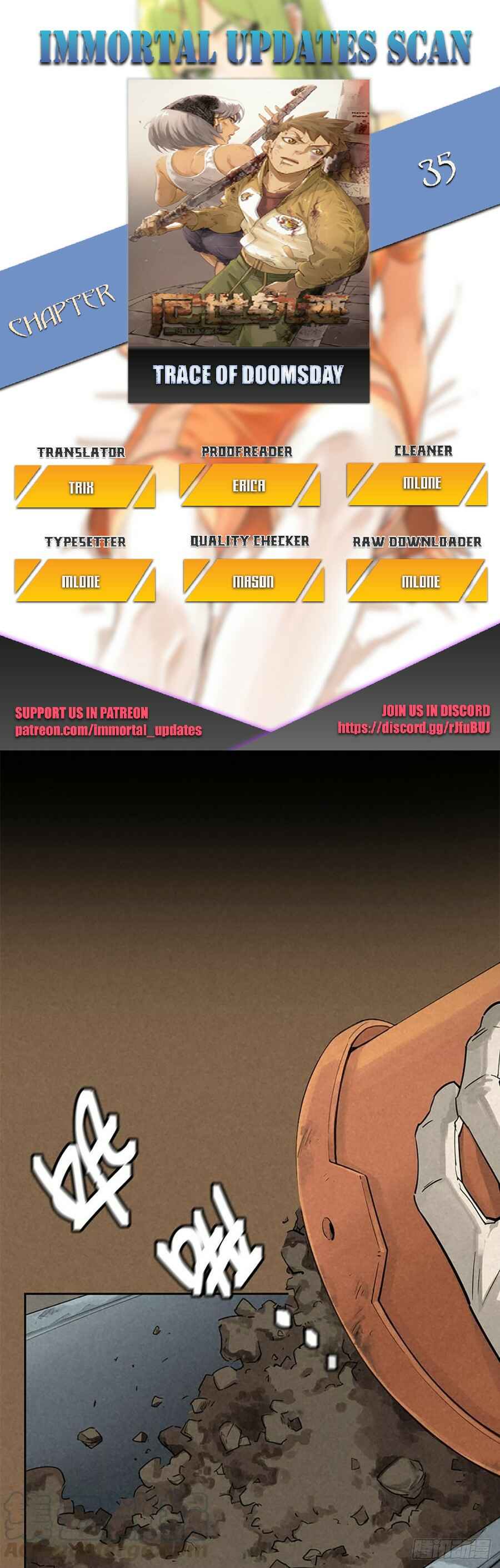 Trace of Doomsday Chapter 35 - Page 1