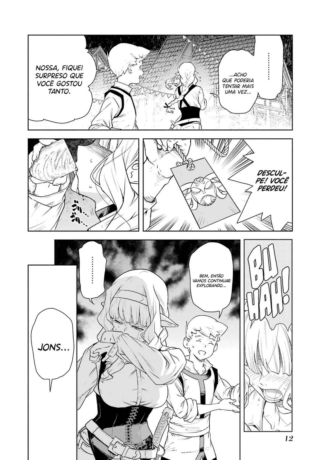 Kishi Danchou no Elf-san datte Otome ga Shitai. Chapter 11 - Page 12