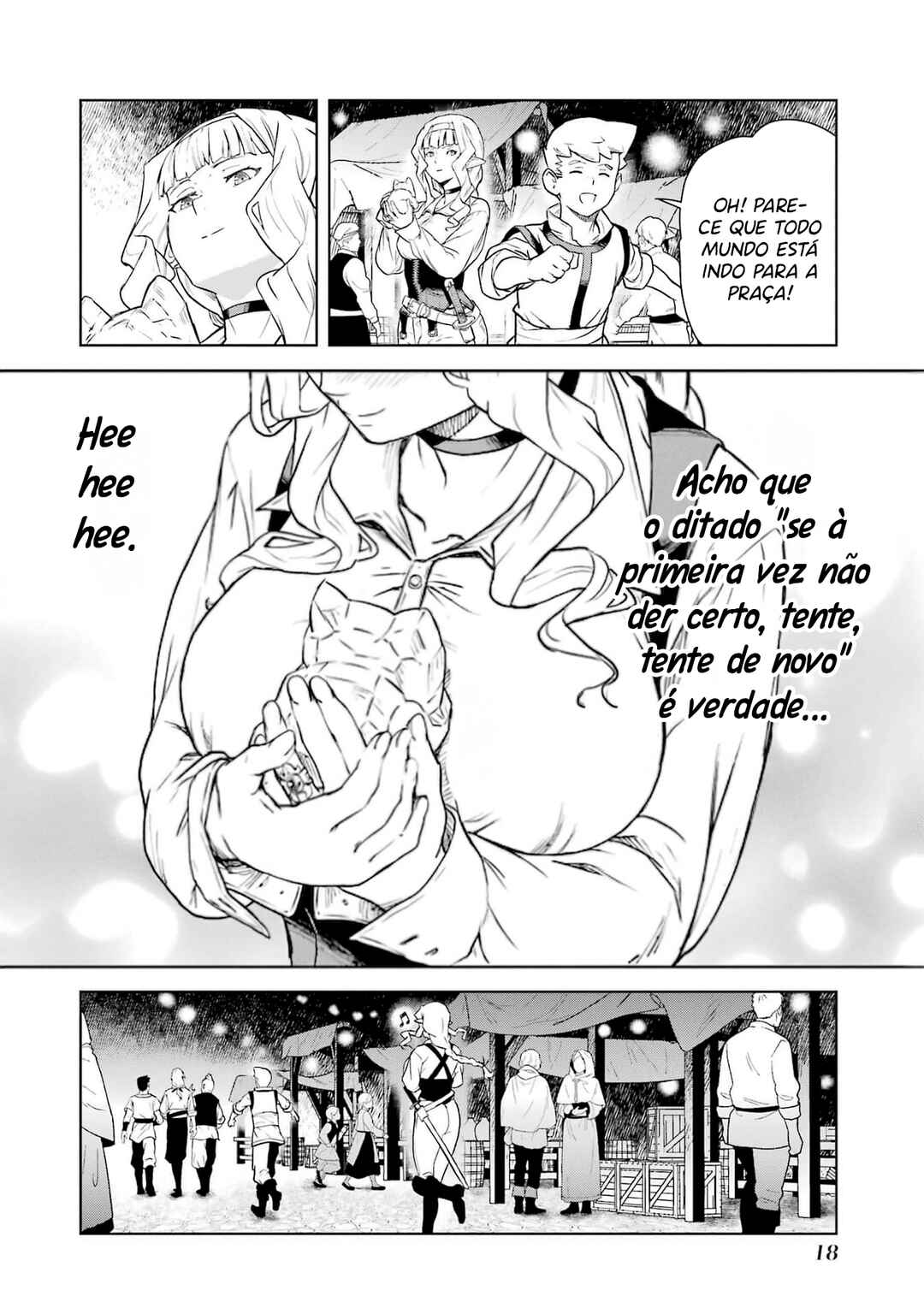 Kishi Danchou no Elf-san datte Otome ga Shitai. Chapter 11 - Page 18