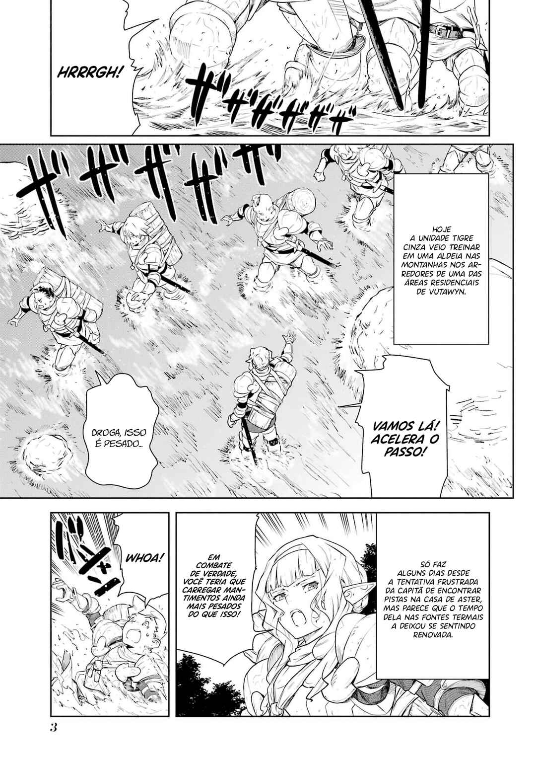 Kishi Danchou no Elf-san datte Otome ga Shitai. Chapter 11 - Page 3
