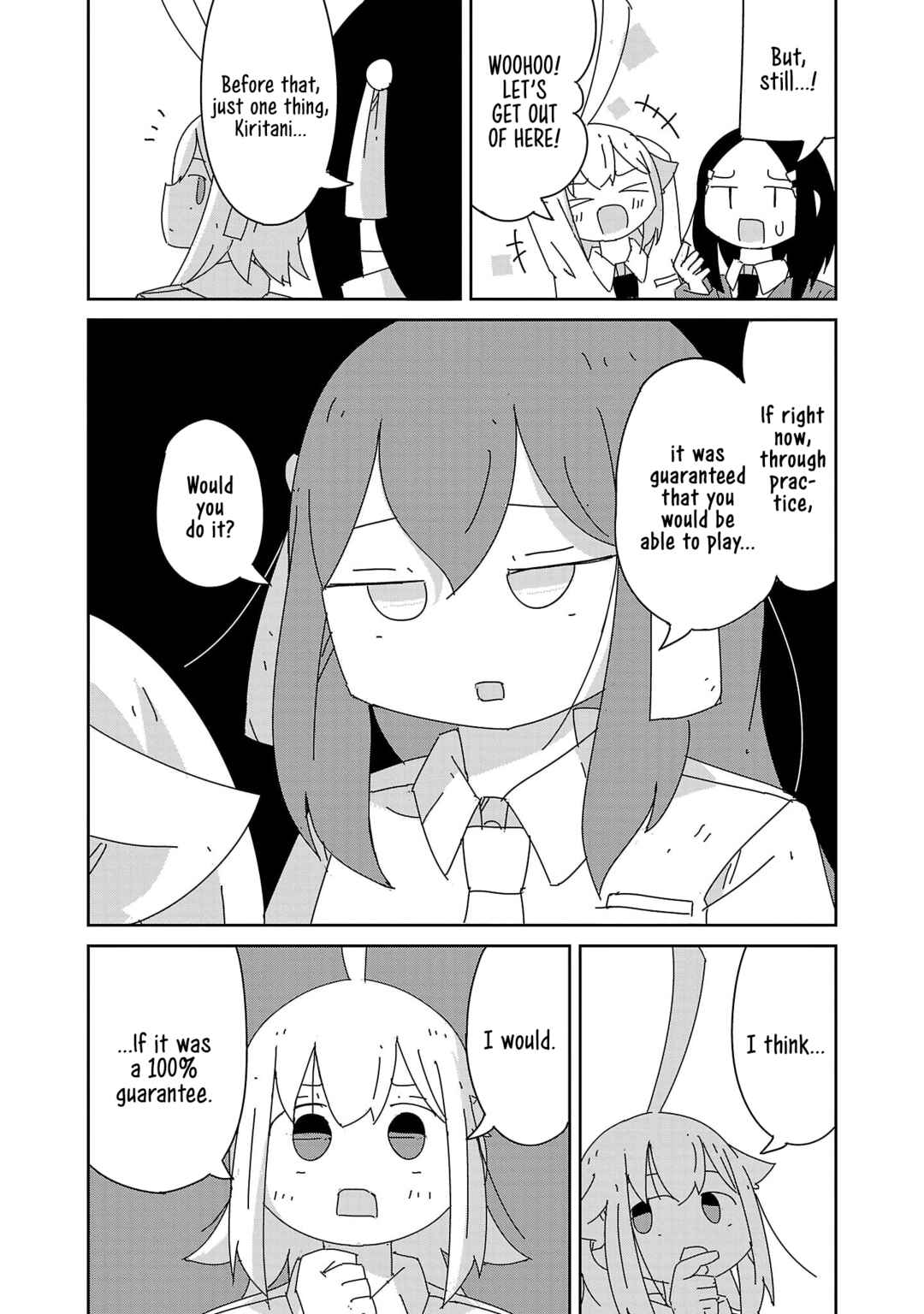 Hagino-san Wants to Quit the Wind Ensemble Chapter 40 - Page 8