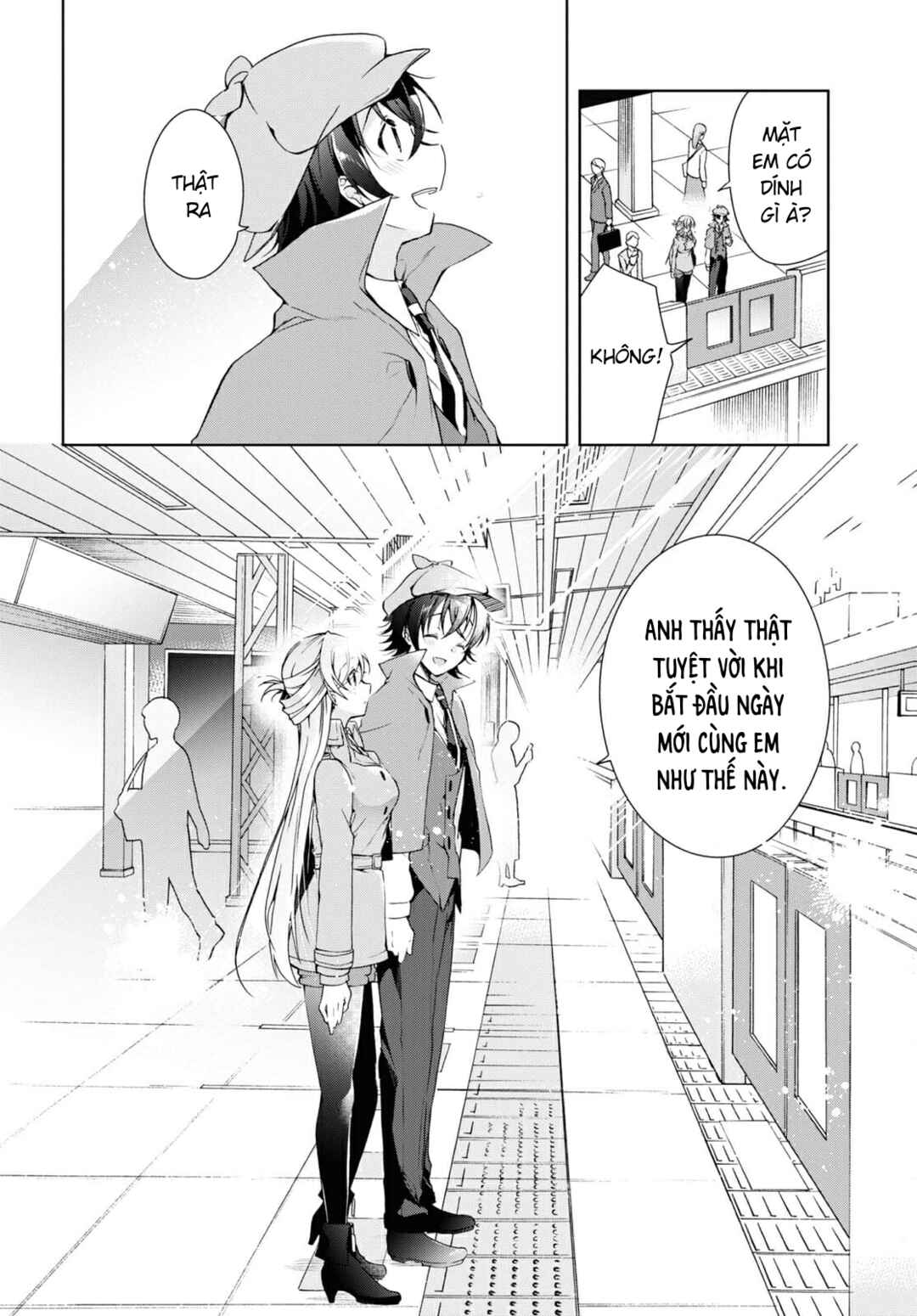 Isshiki-san wa Koi wo Shiritai. Chapter 14 - Page 32