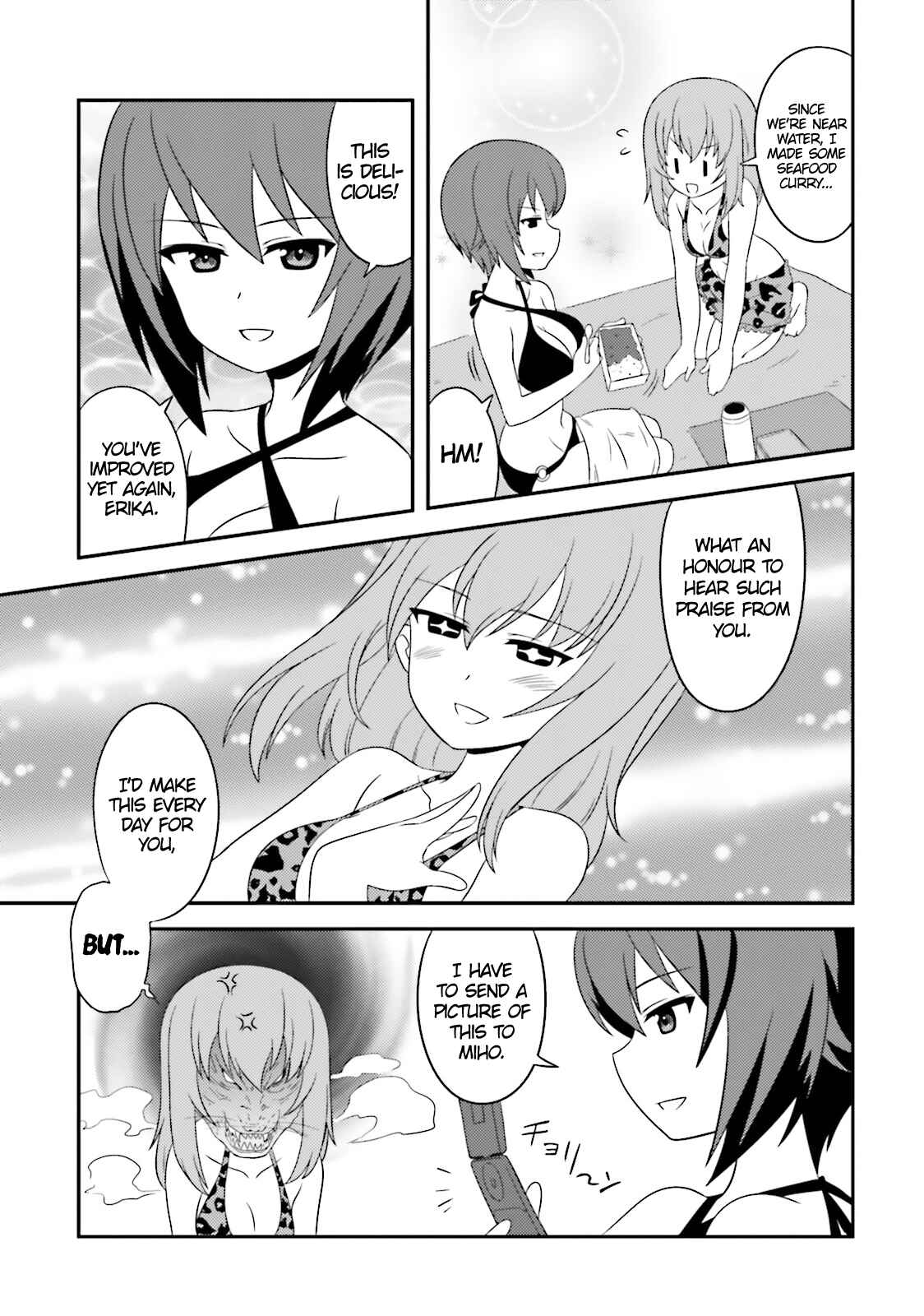 GIRLS und PANZER - Motto Love Love Sakusen desu! Chapter 55 - Page 11
