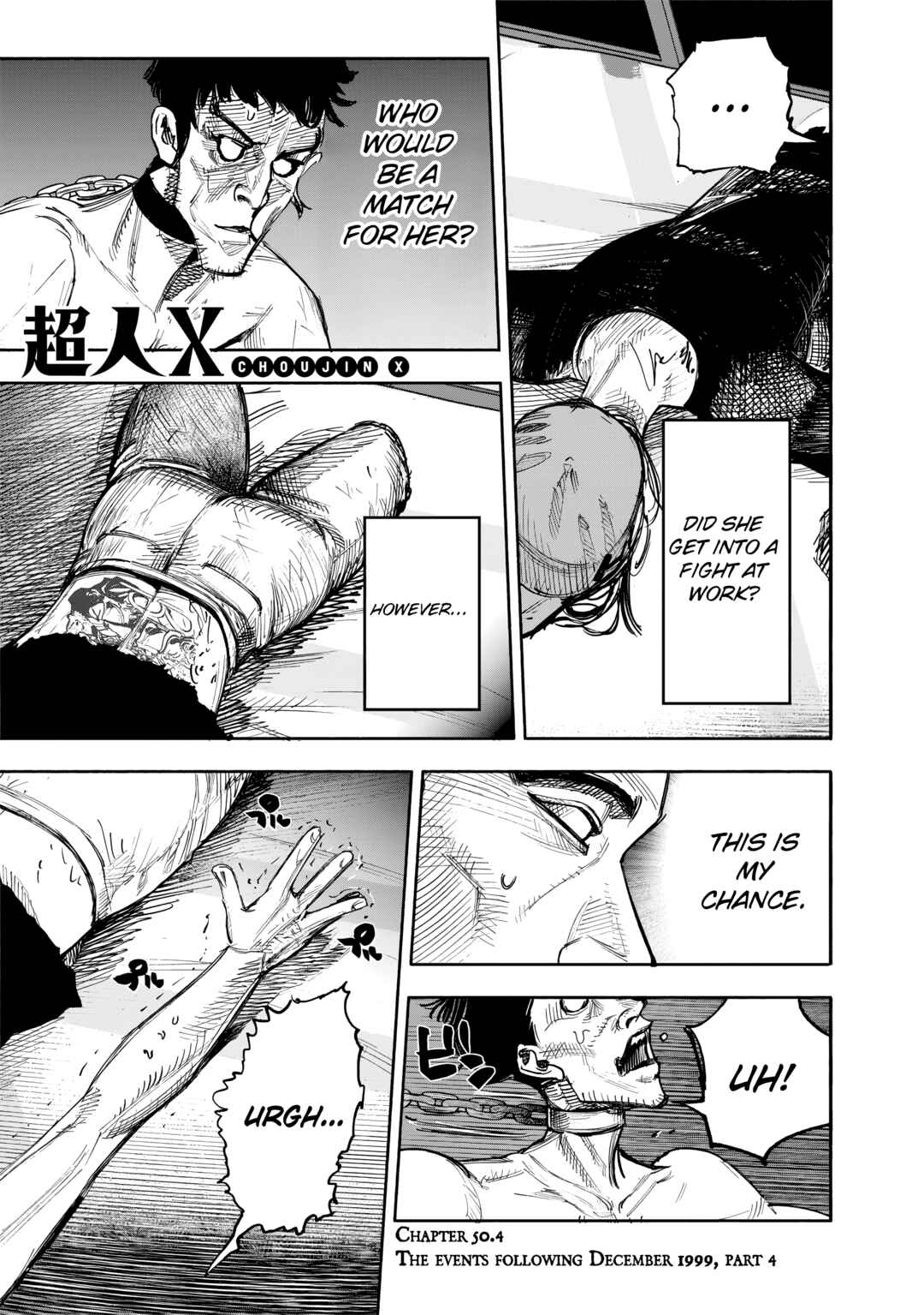 Choujin X Chapter 50.4 - Page 2