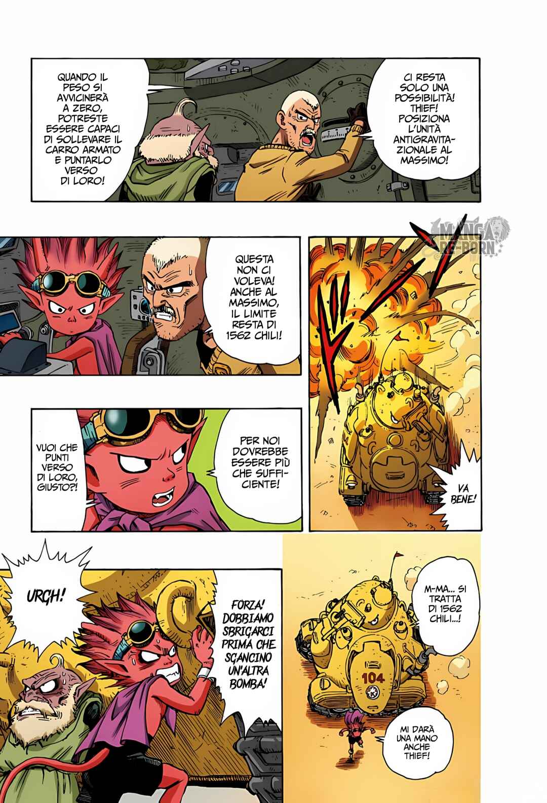 SandLand (Official Colored) Chapter 4 - Page 12