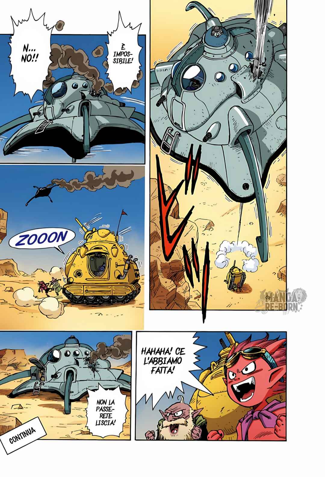 SandLand (Official Colored) Chapter 4 - Page 14