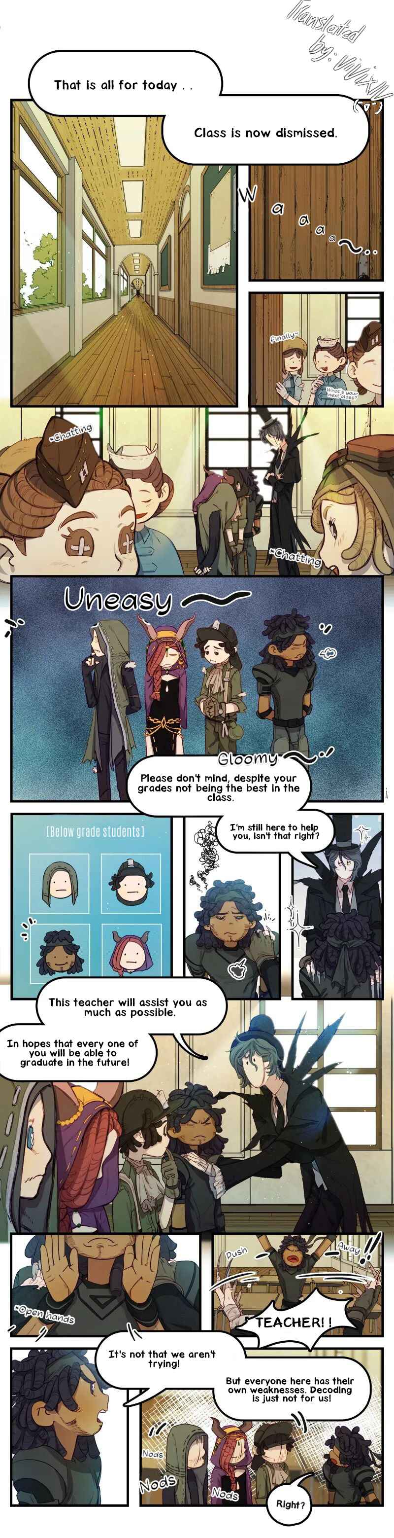 Identity V academy Chapter 5 - Page 1