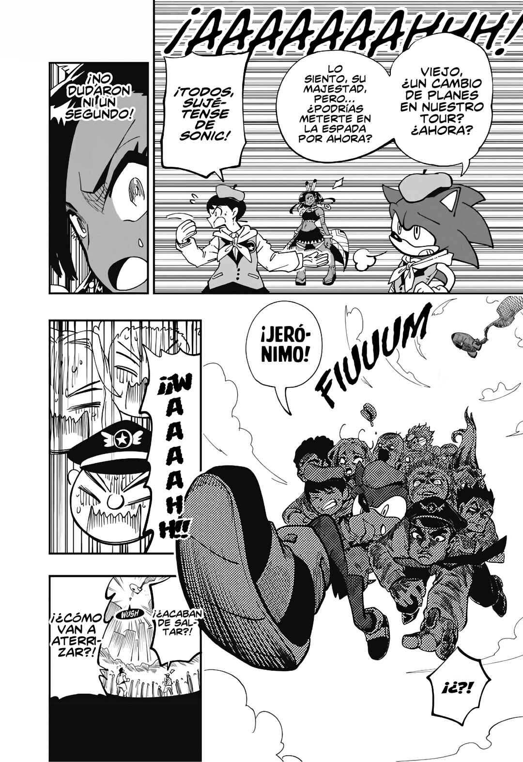 Sonic to Yuuki no Tsurugi Chapter 9 - Page 15