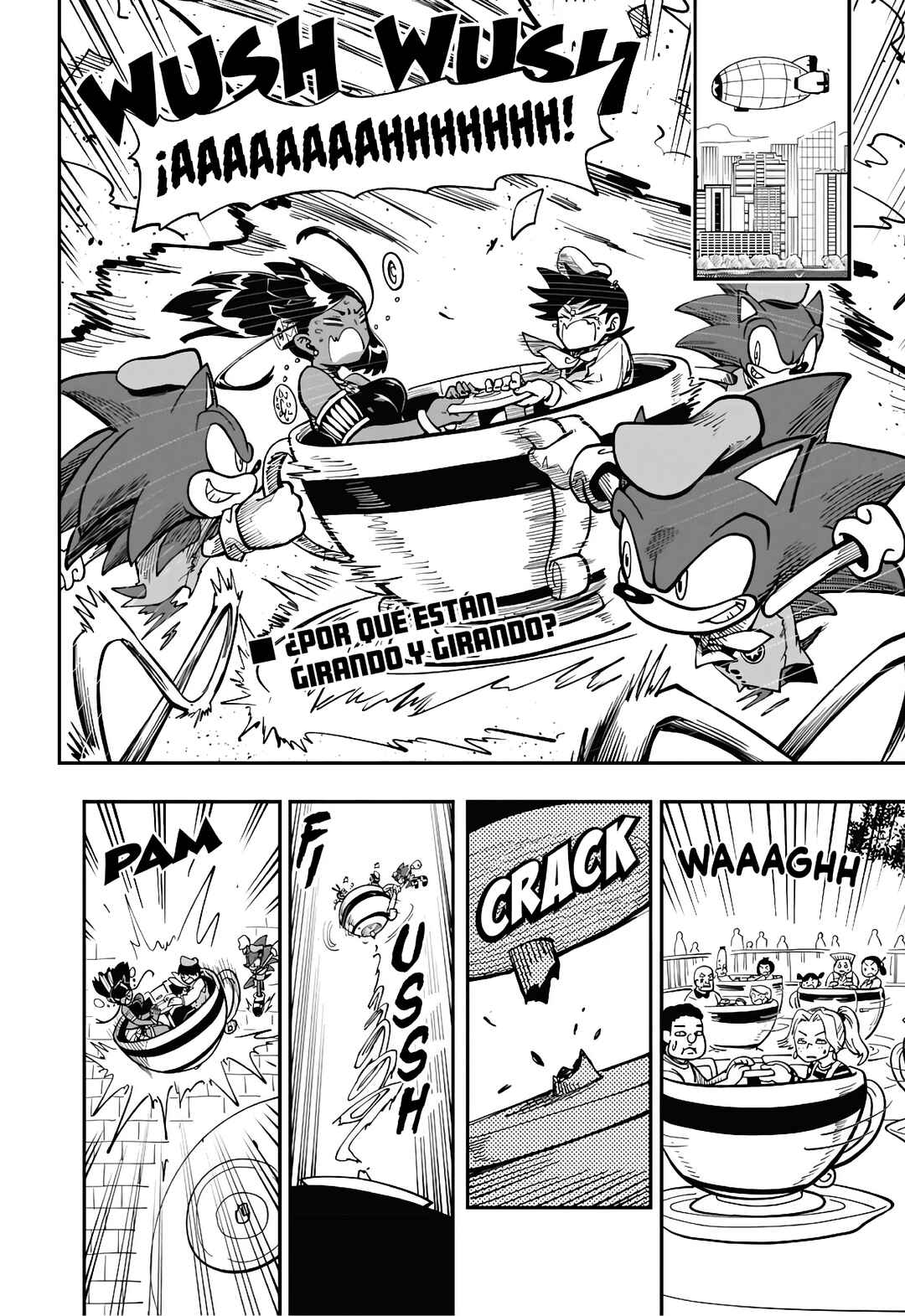 Sonic to Yuuki no Tsurugi Chapter 9 - Page 3
