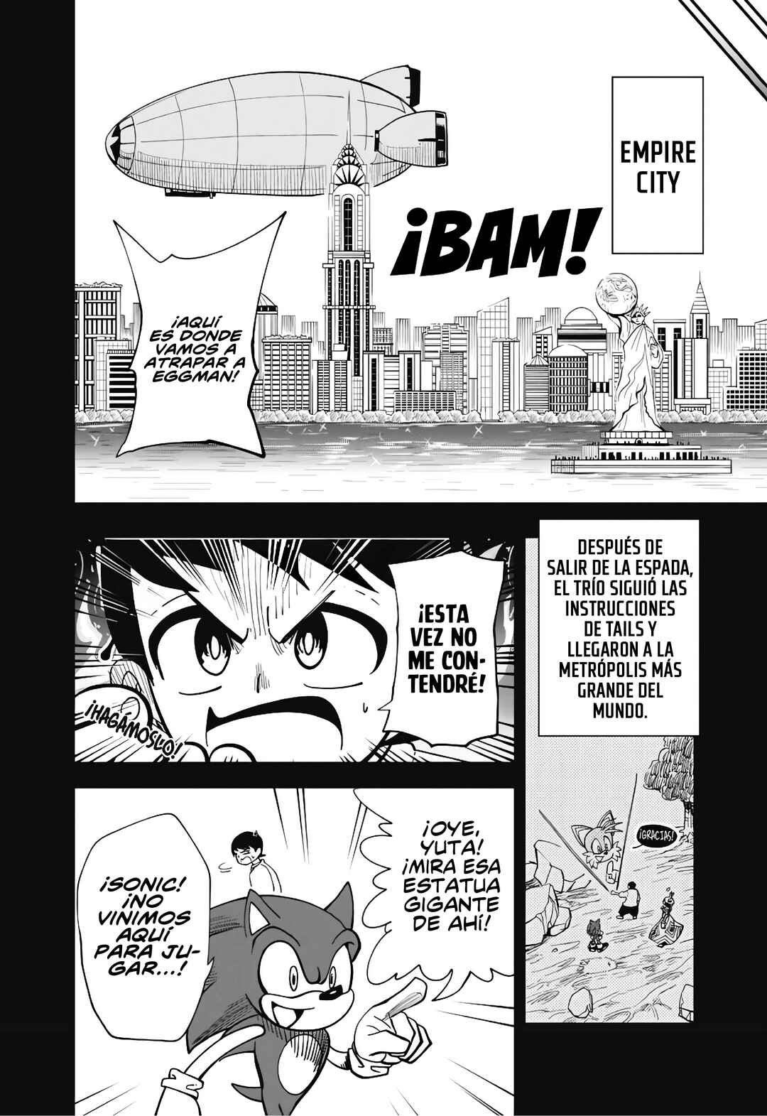 Sonic to Yuuki no Tsurugi Chapter 9 - Page 5