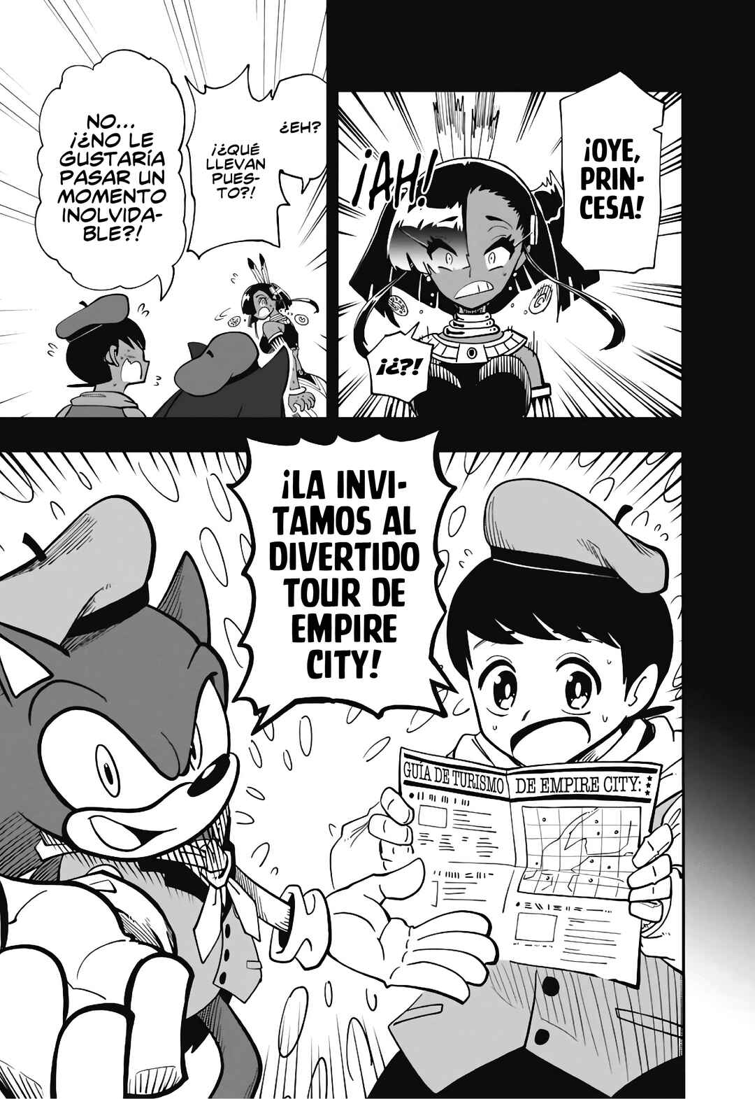 Sonic to Yuuki no Tsurugi Chapter 9 - Page 8