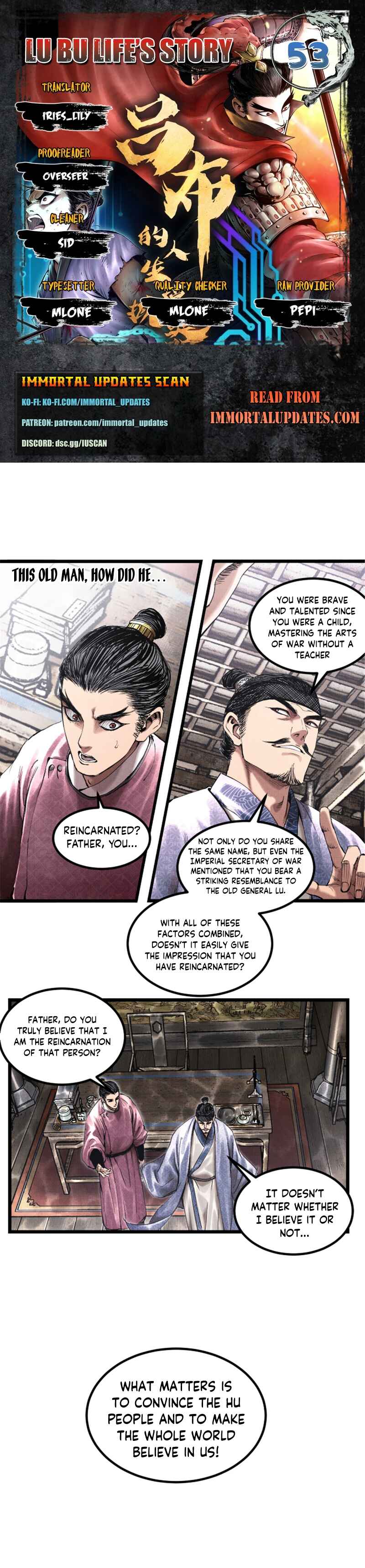 Lu Bu's Life Simulator Chapter 53 - Page 1