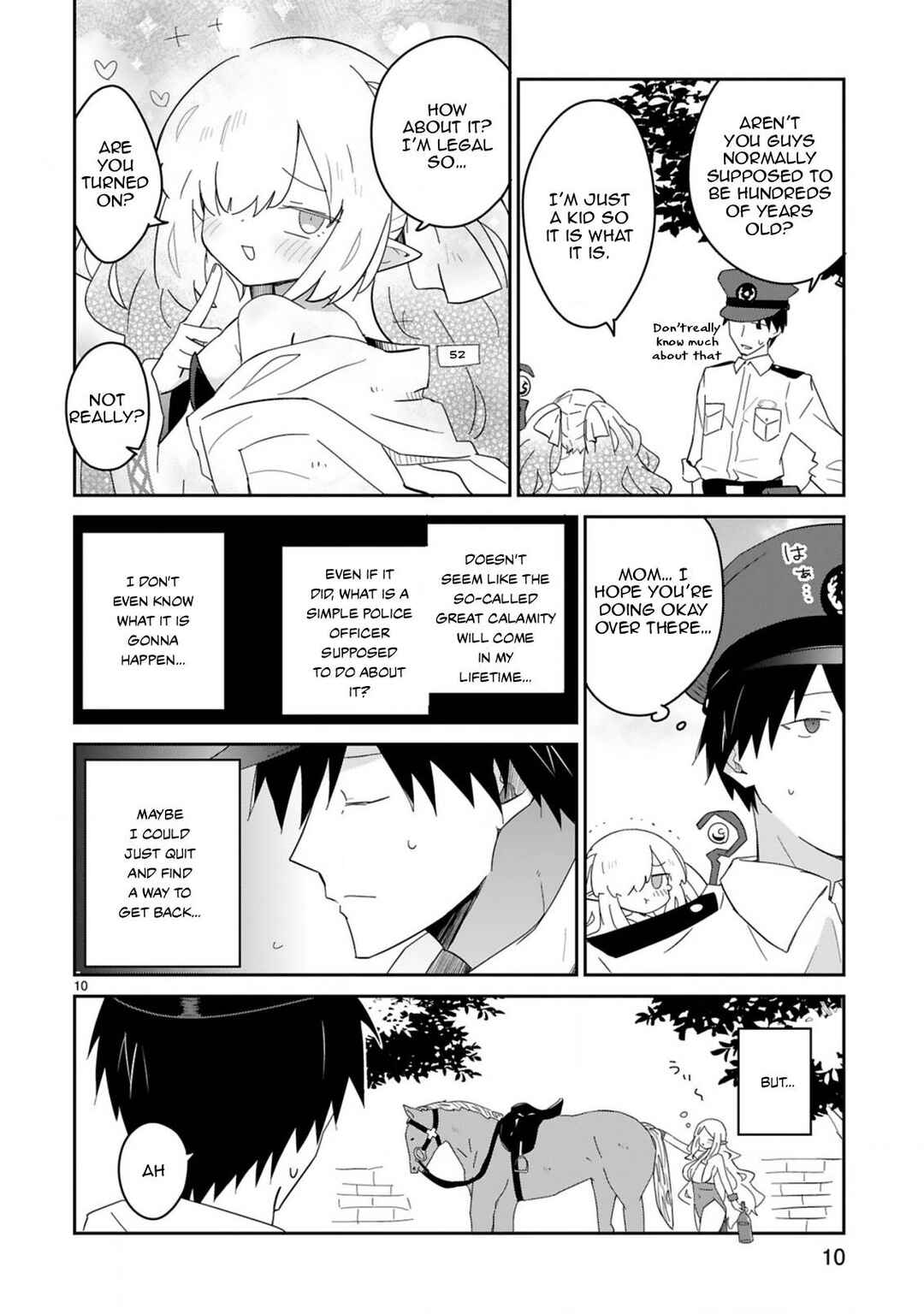Isekai Elf Mura no Omawari-san Chapter 1 - Page 10