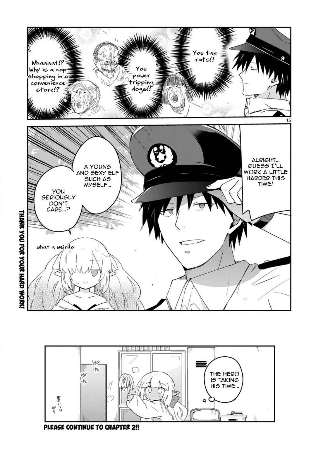 Isekai Elf Mura no Omawari-san Chapter 1 - Page 15