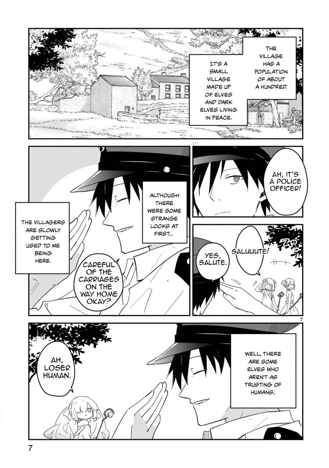 Isekai Elf Mura no Omawari-san Chapter 1 - Page 7