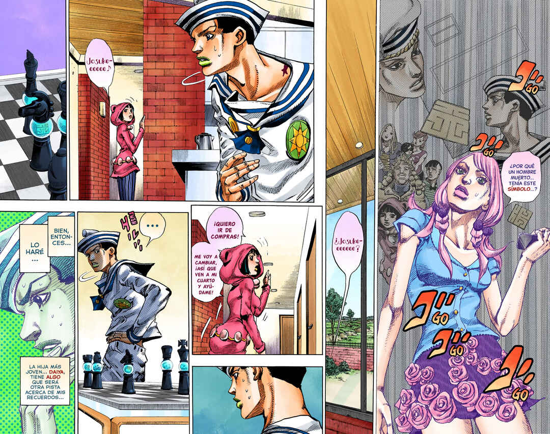 JoJo no Kimyou na Bouken: Part 8 - JoJolion Color-ban Chapter 8 - Page 36