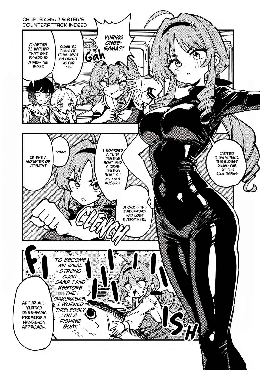 Bakushin Ojou-sama Dou! Chapter 85 - Page 1