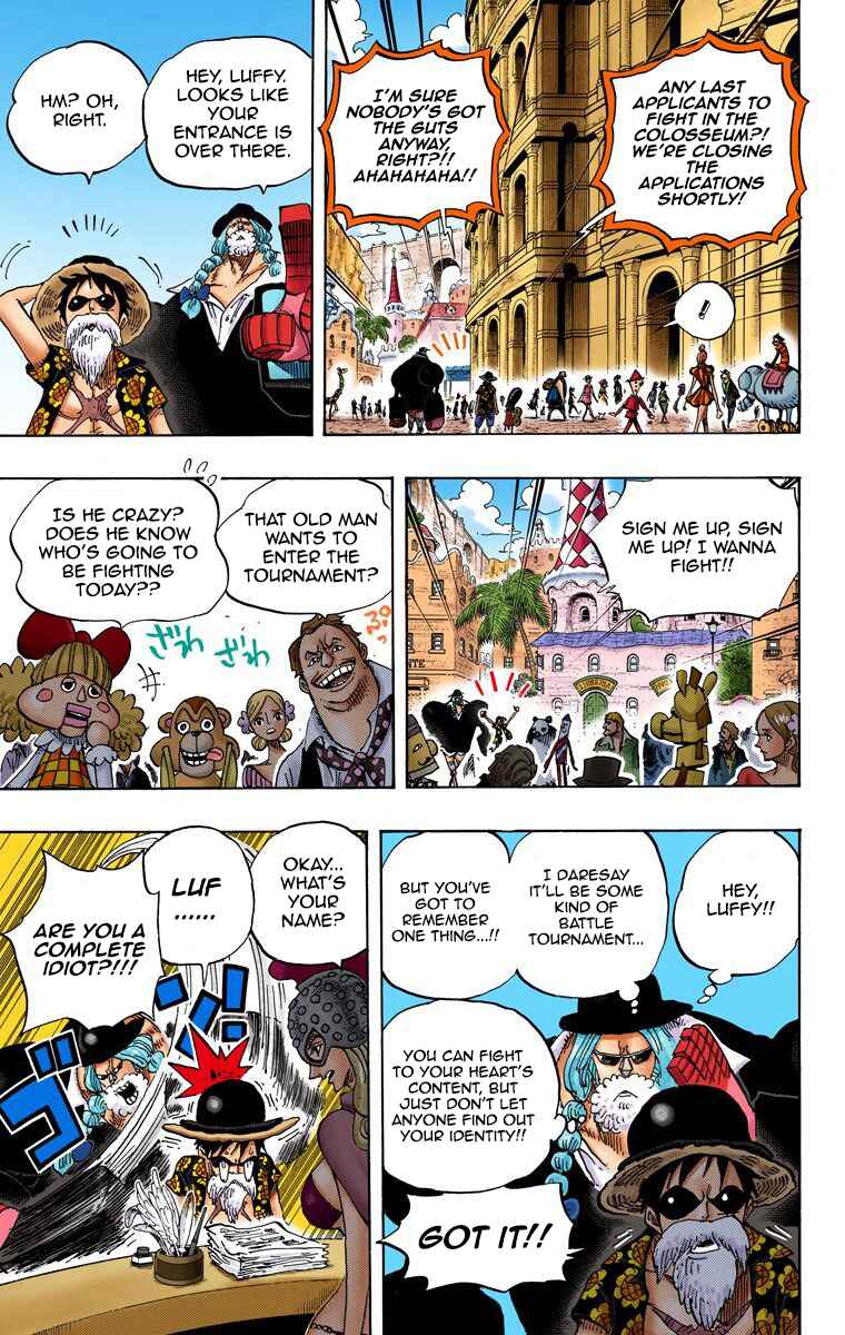 One Piece (Official Colored) Chapter 703 - Page 16