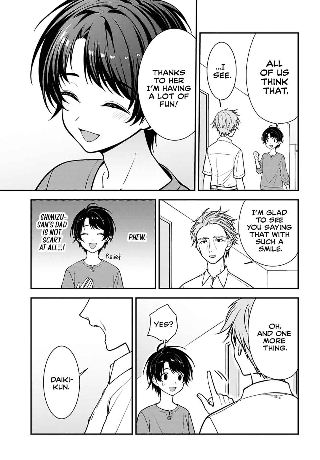 Tonari no Seki no Yankee Shimizu-san ga Kami wo Kuroku Sometekita Chapter 18 - Page 15