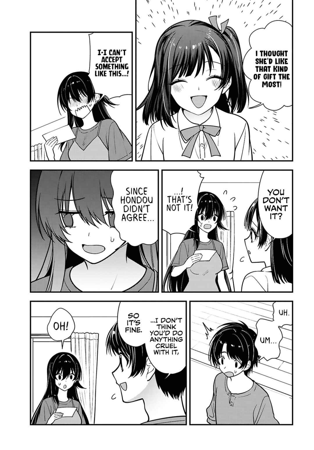 Tonari no Seki no Yankee Shimizu-san ga Kami wo Kuroku Sometekita Chapter 18 - Page 28