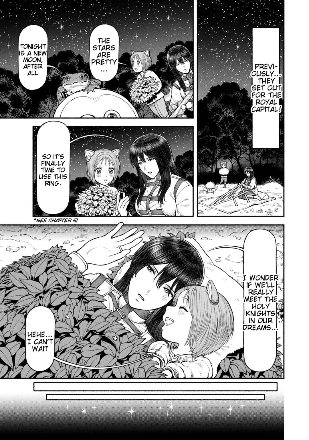 Onna Kishi to Kemomimi no Ko Chapter 63 - Page 1