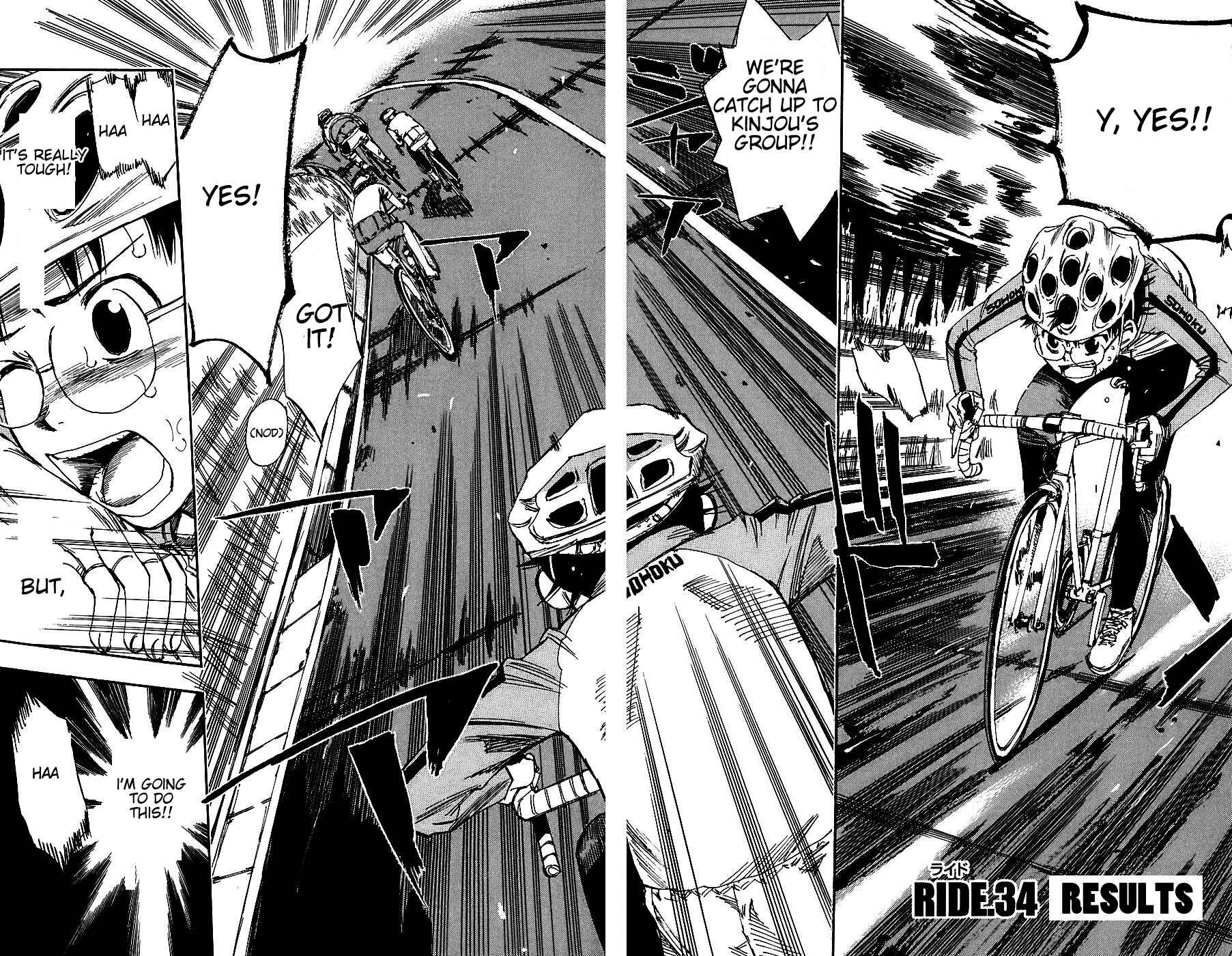 Yowamushi Pedal Chapter 34 - Page 4